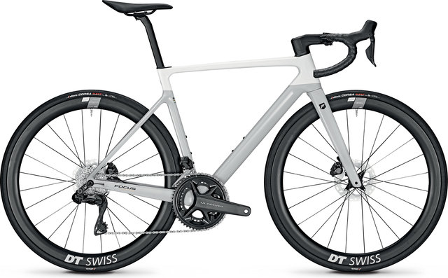 FOCUS Izalco Max 9.8 28" Road Bike - white glossy-light grey glossy/28"/M