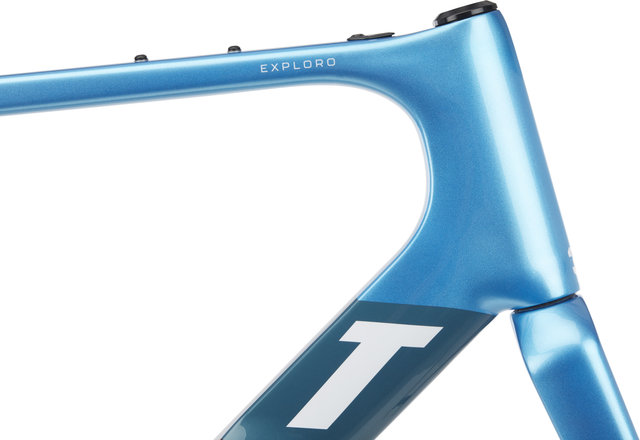 3T Exploro RaceMax Carbon Frameset - blue-brown/L