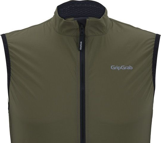 GripGrab PACR Windproof Lightweight Weste - olive green/M