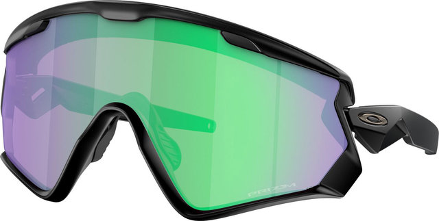 Oakley Gafas deportivas Wind Jacket 2.0 - matte black/prizm road jade