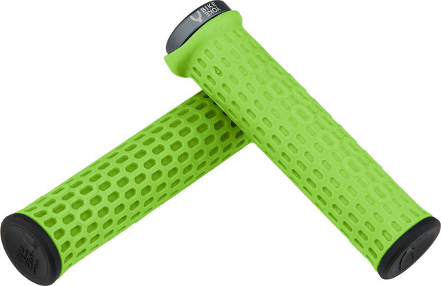 BikeYoke Poignées de guidon antidérapantes - lime