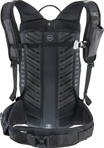 evoc FR Lite Race Protektor Rucksack - carbon-grey black/10 Liter, M/L