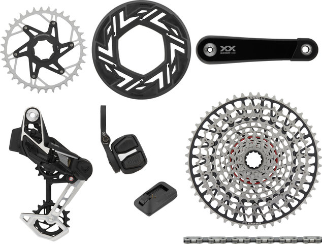 SRAM XX Eagle Transmission AXS 1x12-speed E-MTB Groupset for Brose - black/SRAM XD/10-52/SRAM XD/165,0 mm/none/without