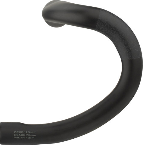 Specialized S-Works Shallow Bend 31.8 Carbon Handlebar - black charcoal/420 mm