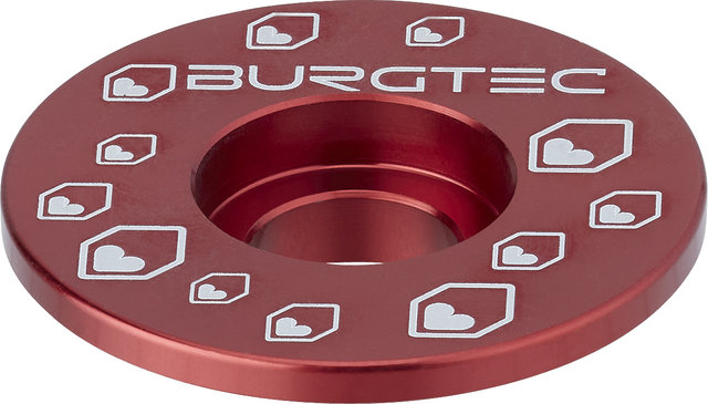 Burgtec Capuchon de Direction Top Cap - race red