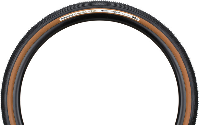 Panaracer Gravelking Semi Slick Plus TLC 27,5" Faltreifen - black-brown/27.5 "/48 mm/48-584/1.9 "