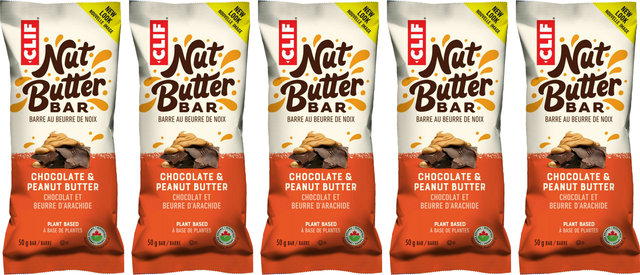 CLIF Bar Barre Nut Butter Bar - 5 pièces - chocolate & peanut butter