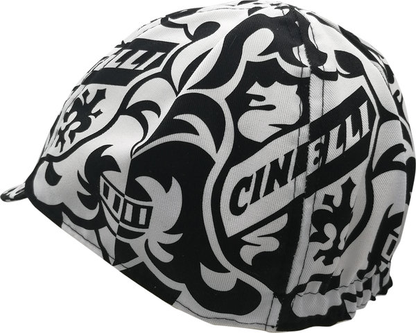 Cinelli Gorra de ciclismo Art Program - pastori-crest-black-white/one size