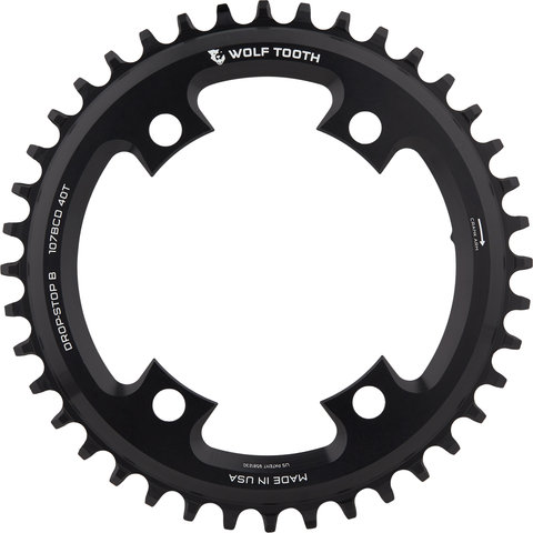 Wolf Tooth Components 107 BCD Kettenblatt für SRAM - black/40 Z