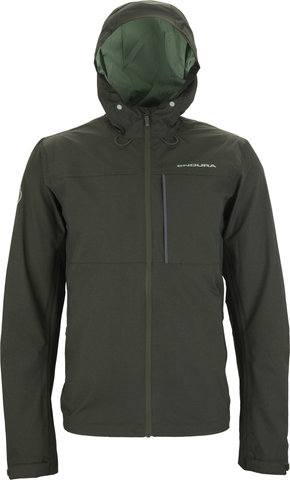 Endura Veste Hummvee Waterproof Hooded - bottle green/M