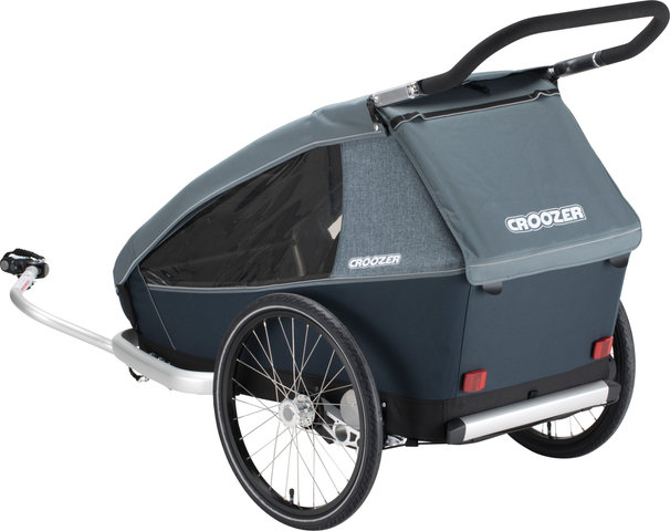 Croozer Remorque pour Enfants Kid Vaaya 2 - graphite blue/20"