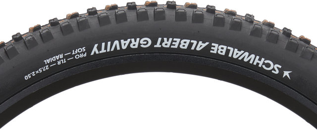 Schwalbe Albert Evolution Gravity Radial ADDIX Soft TLR 27,5" Faltreifen - schwarz/27.5 "/63 mm/63-584/2.5 "