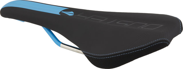 SDG Duster P MTN Saddle w/ Ti-Alloy Rails - black-cyan