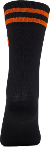 bc original Bike Socks 8" Model 2023 - black-orange/41 - 43