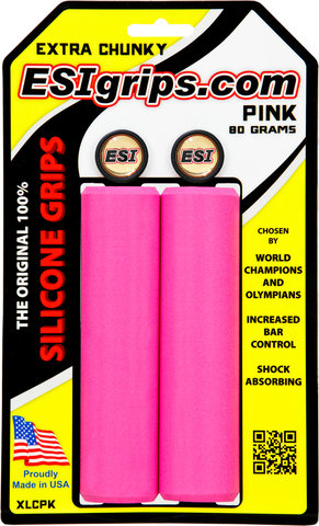 ESI Extra Chunky Silikon Lenkergriffe - pink/130 mm