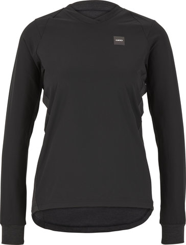 Giro Maillot para damas Roust LS Wind - black-grey/S