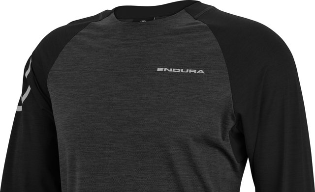 Endura SingleTrack L/S Jersey - pewter grey/M