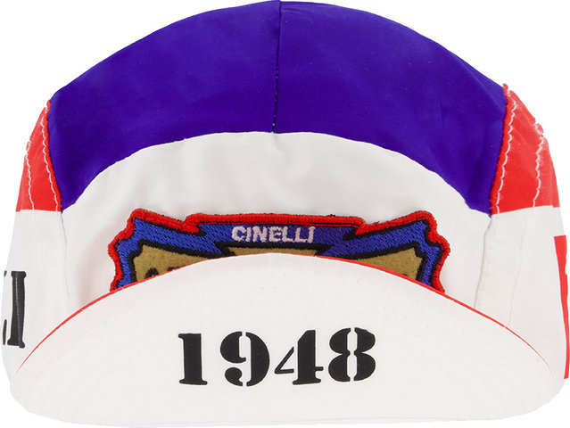 Cinelli Explorer Cycling Cap - owners club-red-blue/one size