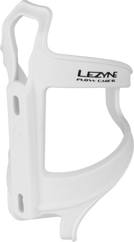 Lezyne Portabidones de introducción lateral izquierda /derecha Flow Cage SL - blanco/derecha