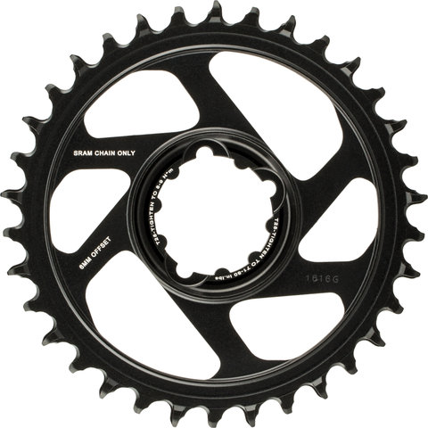 SRAM Chainring X-Sync 2 Direct Mount 6 mm for X01/XX1/GX Eagle - black/34 