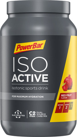 Powerbar Boisson Sportive Isotonique Isoactive - 1320 g - red fruit punch