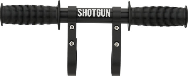 Shotgun Asiento delantero para niños para MTB y manillar juego completo - black