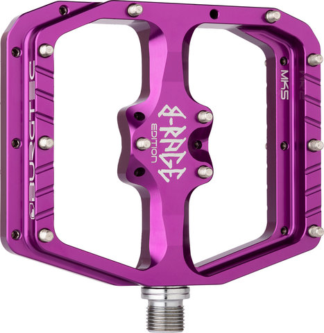 Burgtec Platform pedals - purple rain