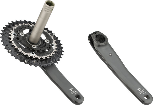 Shimano Deore FC-M6000-3 Hollowtech II Crankset - black/175,0 mm