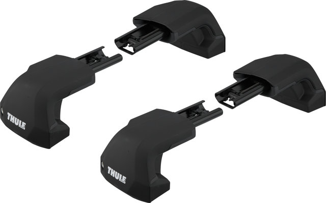 Thule Set de 4 Pieds pour Porte-Vélo de Toit Fixpoint Edge - black