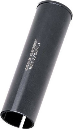 Cane Creek Reduzierhülse für Sattelstütze 27,2 mm - schwarz/31,4 mm