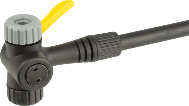 Topeak JoeBlow Elite Floor Pump - black-yellow