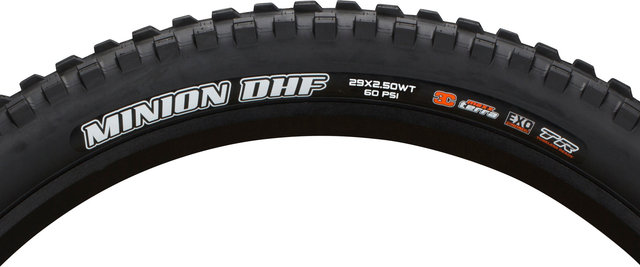 Maxxis Minion DHF 3C MaxxTerra EXO WT TR 29" Faltreifen - schwarz/29 "/63 mm/63-622/2.5 "