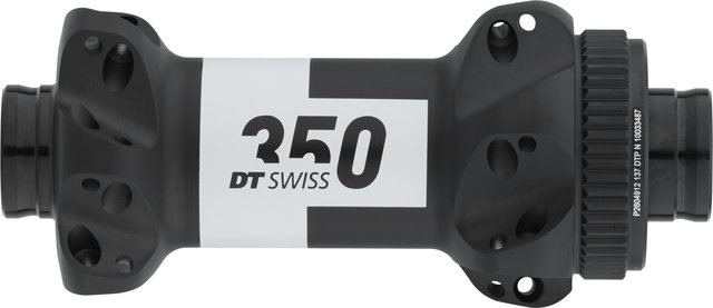 DT Swiss 350 Straightpull Road Disc Center Lock VR-Nabe Modell 2023 - schwarz/24