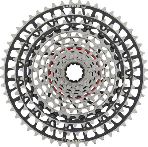 SRAM XS-1299 12-speed T-Type cassette for XX SL Eagle Transmission - black-silver/10-52