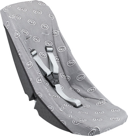 Weber Asiento de bebés para remolques de bicicleta - gris claro-gris oscuro