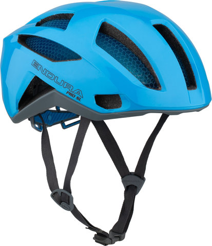 Endura Pro SL Helmet - hi-viz blue/51 - 56 cm