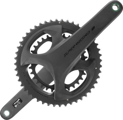 Campagnolo Super Record S Wireless ProTech 12v Biela - negro mate/172,5 mm 32-48