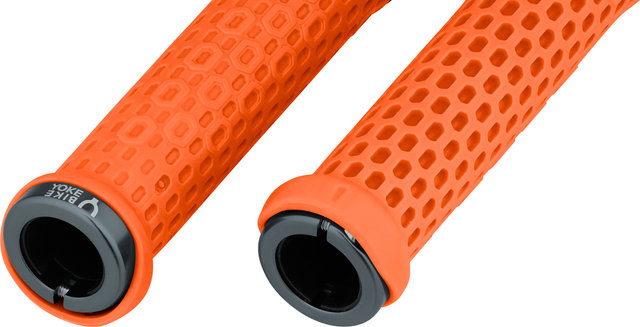 BikeYoke Poignées de guidon antidérapantes - orange