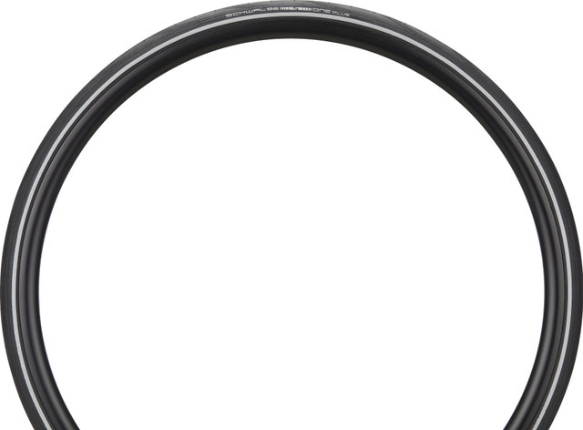 Schwalbe One Plus Performance ADDIX SmartGuard 28" Wired Tyre - black-reflective/28 /25 mm/25-622