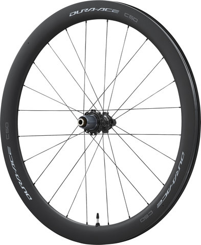 Shimano WH-R9270-C50-TL Dura-Ace Center Lock Disc Carbon Wheelset - black/Non Boost/Non Boost/142 mm/100 mm/28"/Shimano Road 12-speed/100 mm/Shimano Road 12-speed/100 mm/142 mm