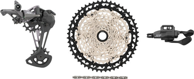 Shimano XT 1x12-fach Upgrade-Kit - schwarz/I-Spec EV / 10-51