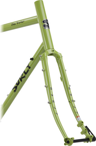 Surly Disc Trucker 26" Rahmenkit - pea lime soup/L/12 mm Steckachse