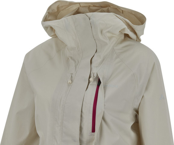 VAUDE Womens Comyou Rain Jacke - ecru/36/S