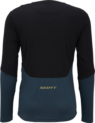 Scott Maillot Trail Tuned L/S Modèle 2023 - black-aruba green/M