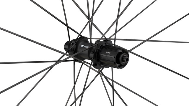 DT Swiss P 1800 SPLINE® 23 Wheelset - black/28" set (front 9x100 + rear 10x130) Shimano