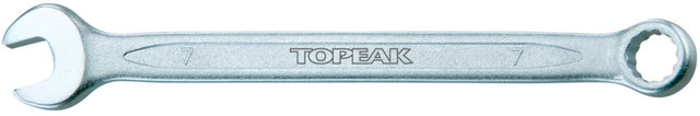 Topeak Llave de boca y anillo 7 mm - plata/7 mm