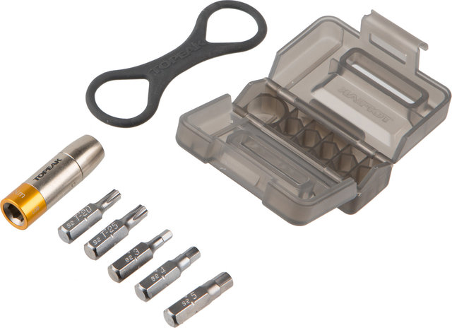 Topeak Nano TorqBox Drehmomenthülsen-Set - silber/5 Nm