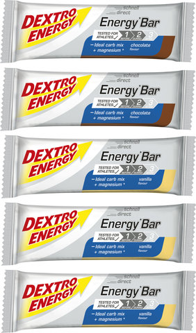 Dextro Energy Energy Bar Riegel - 5 Stück - gemischt