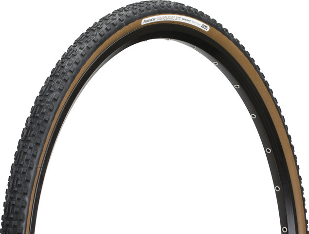 Panaracer GravelKing EXT TLC 28" Faltreifen - black-brown/33-622 (700x33C)