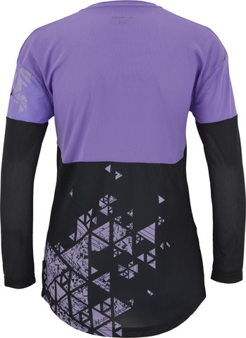 VAUDE Womens Moab LS T-Shirt V - limonium/36